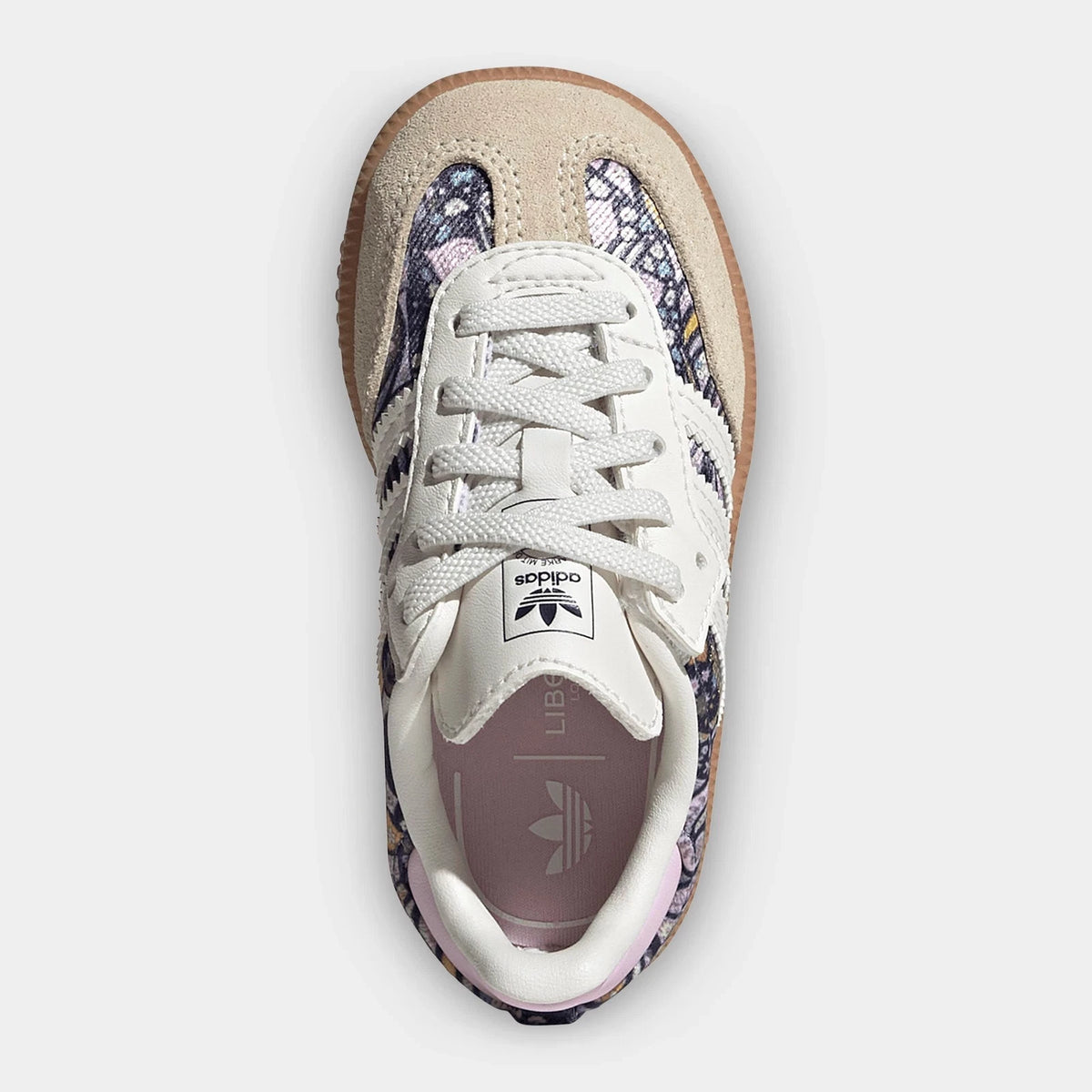Toddler Girls' Floral Hook-And-Loop Sneakers