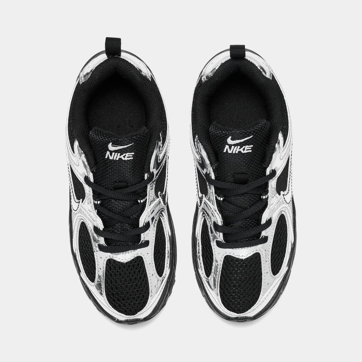 Little Kids' Mesh Stretch-Lace Sneaker - Black