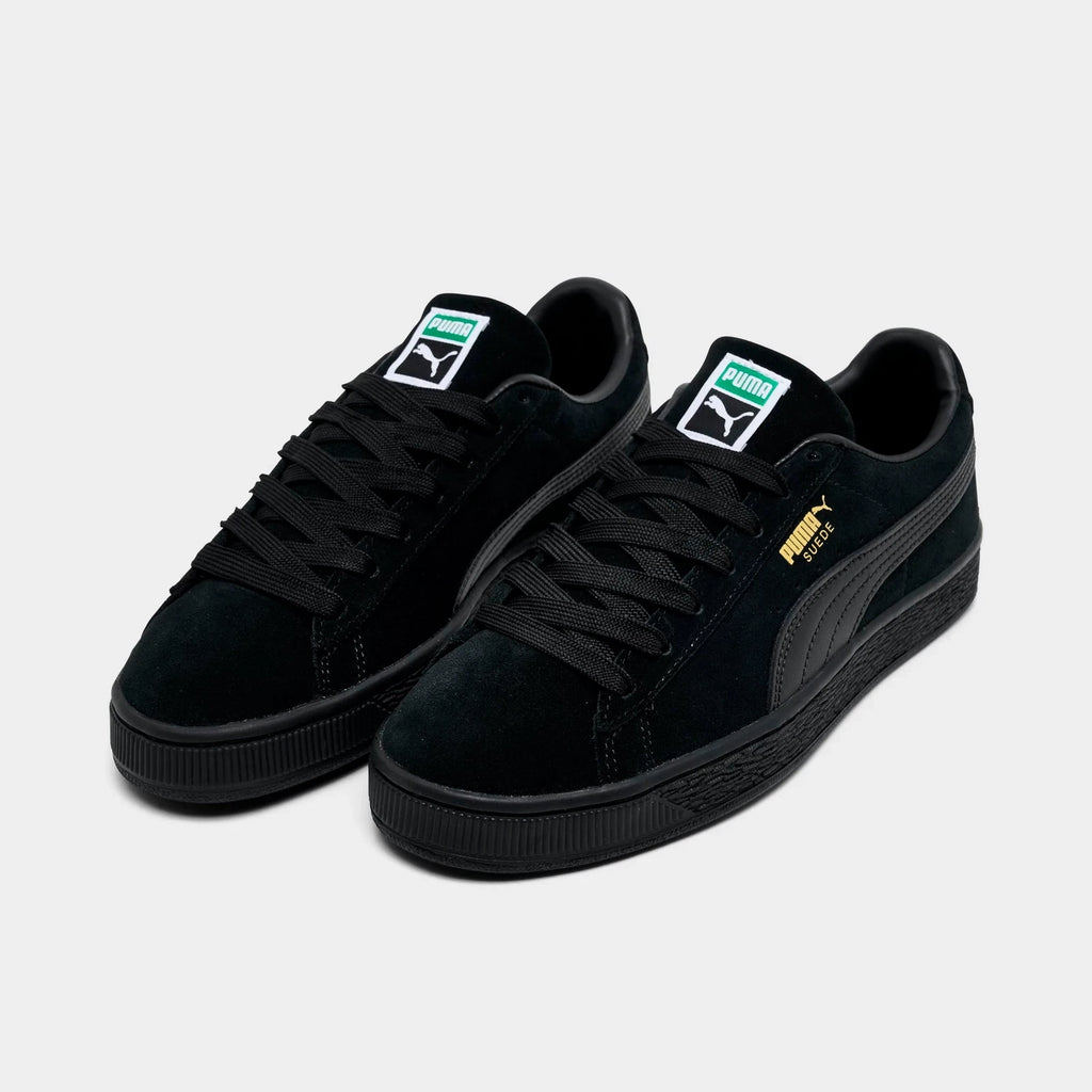 Big Kids' Napped-Leather Lace-Up Sneakers