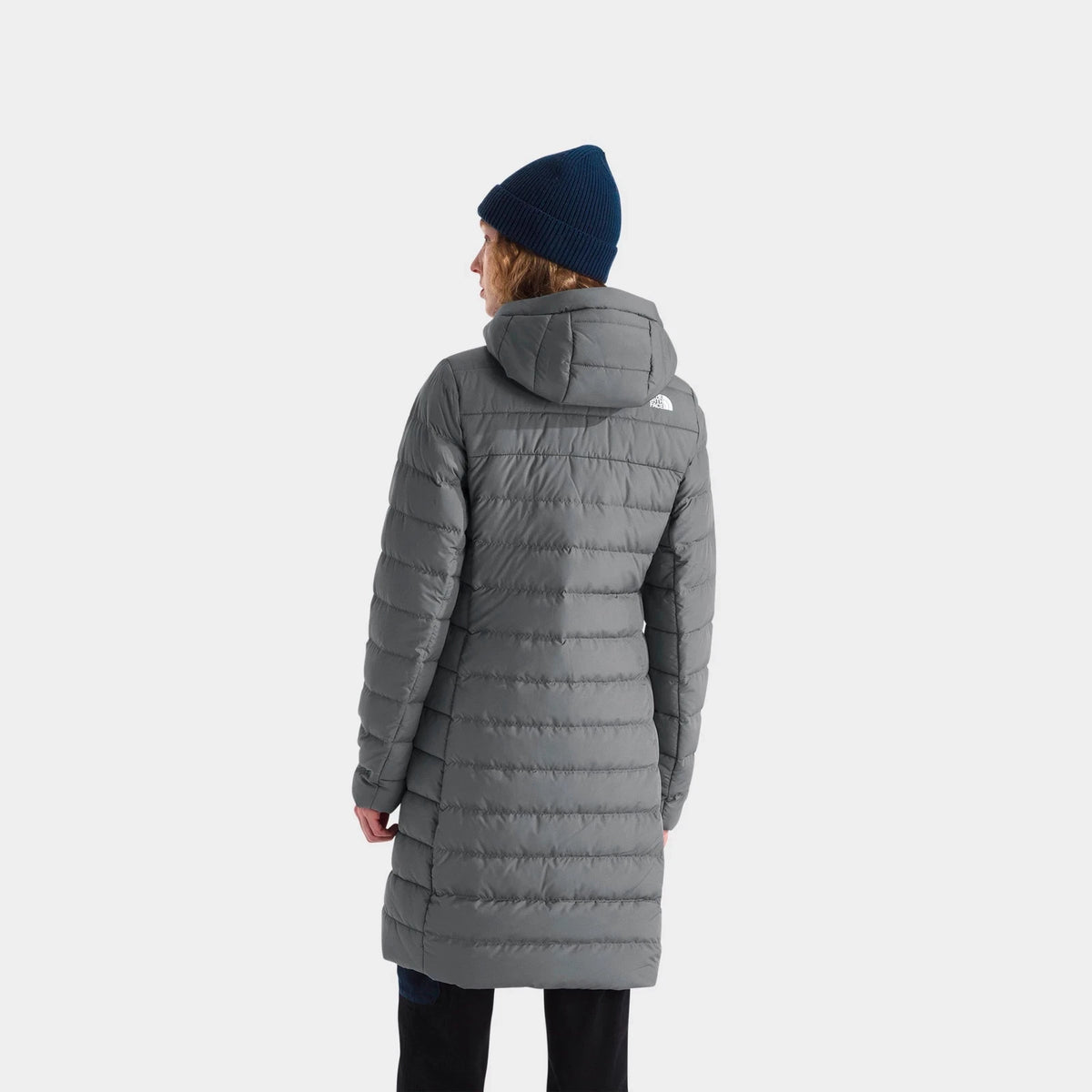 Women's Down-Insulated Long Parka - Black