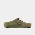 Men's Suede Slip-On Clogs