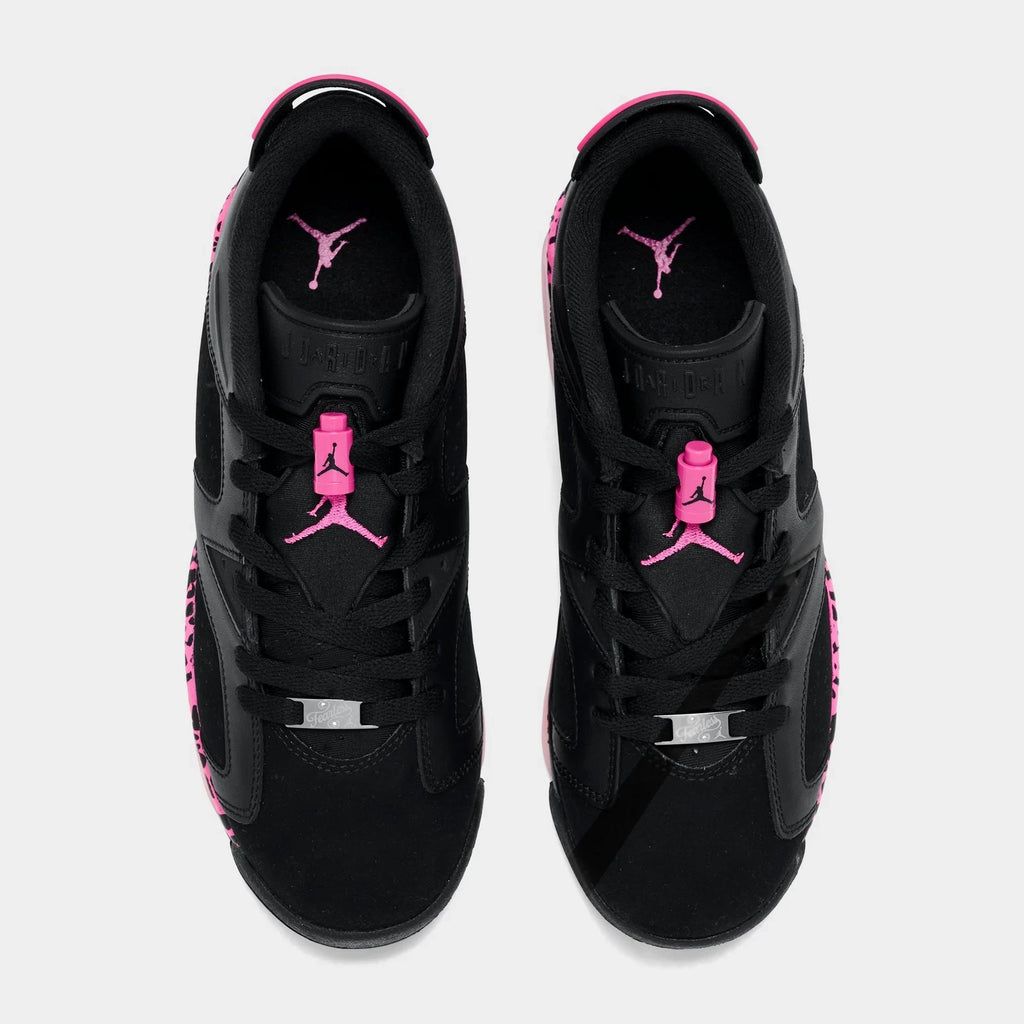 Big Kids' Low-Top Leather Basketball Shoes
