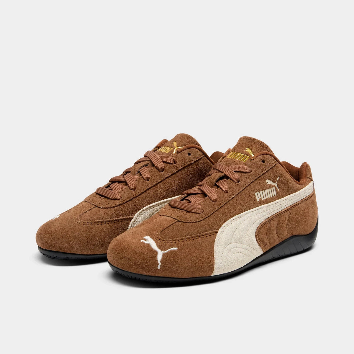 Big Kids' Low-Profile Leather Sneakers