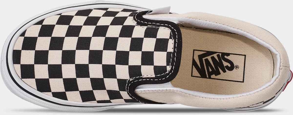 Kids' Canvas Slip-On Sneakers - Black