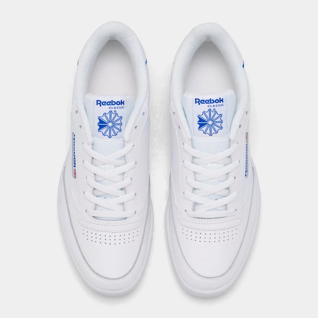 Men's Leather Low-Top Court Sneaker