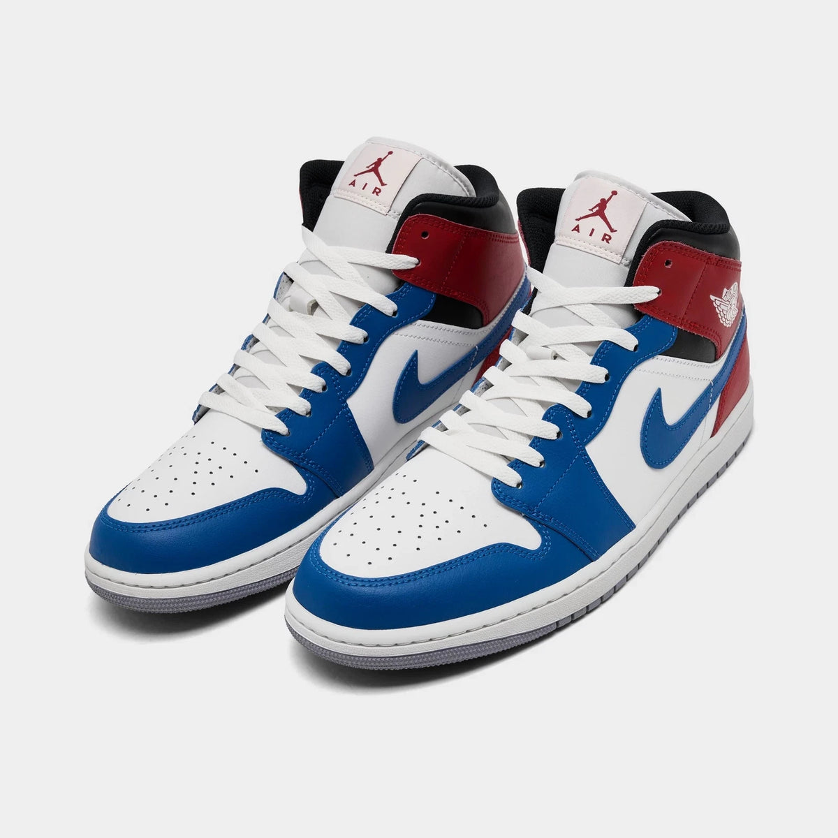 Men's Leather Mid Top Casual Sneaker