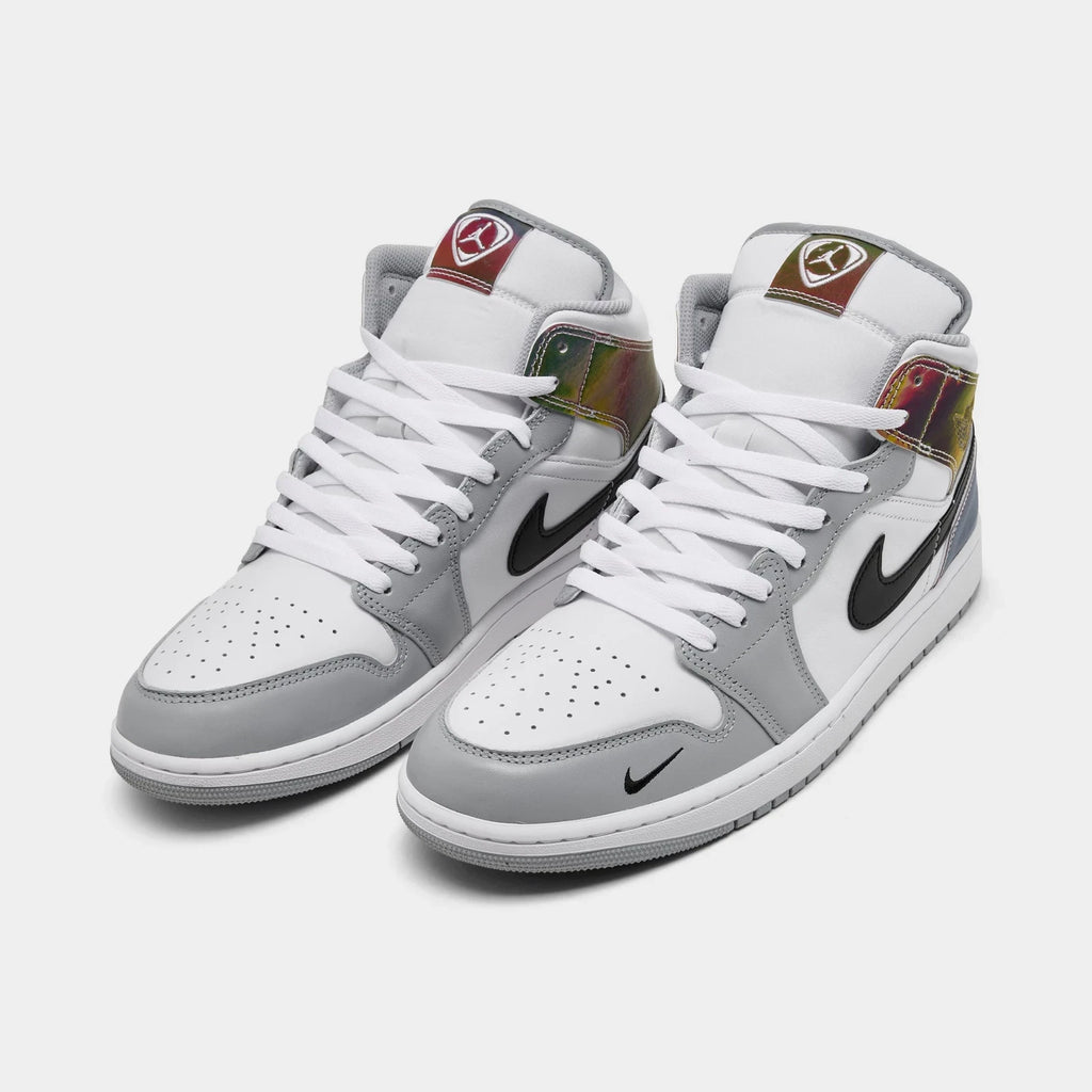 Men's Leather Mid Top Sneakers
