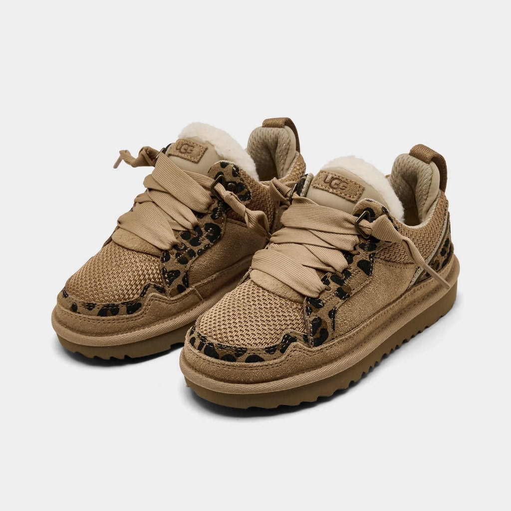 Girls' Toddler Suede Lace-Up Sneaker