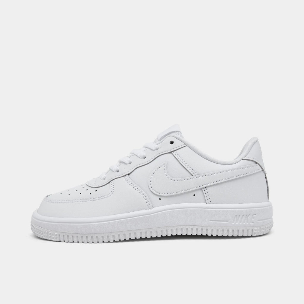 Little Kids' Leather Low-Top Sneakers - White