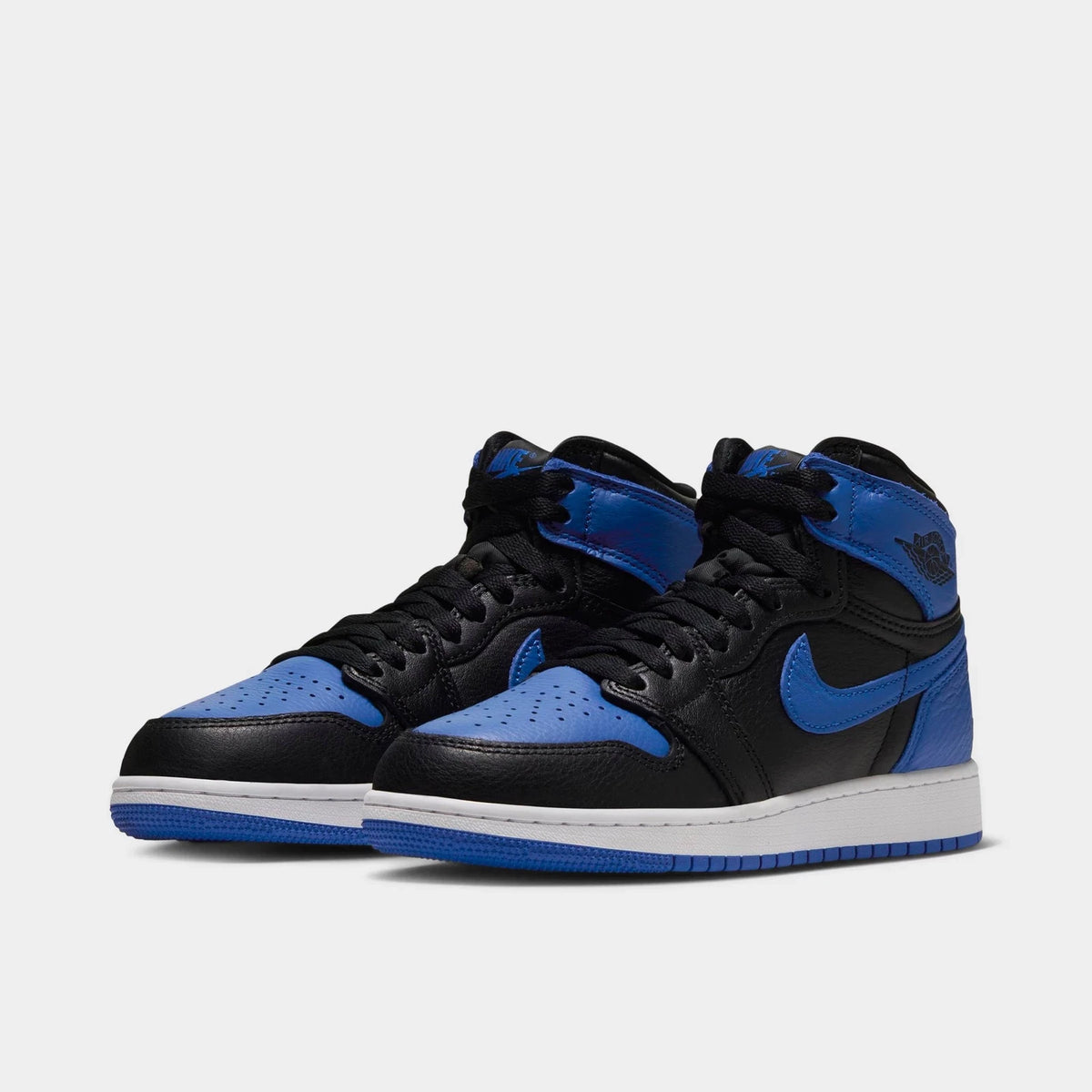 Big Kids' High Top Leather Casual Sneakers