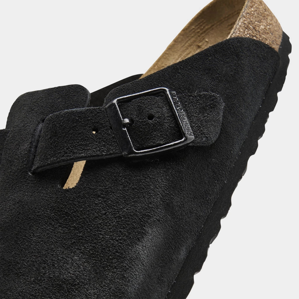 Men's Suede Soft Footbed Clogs