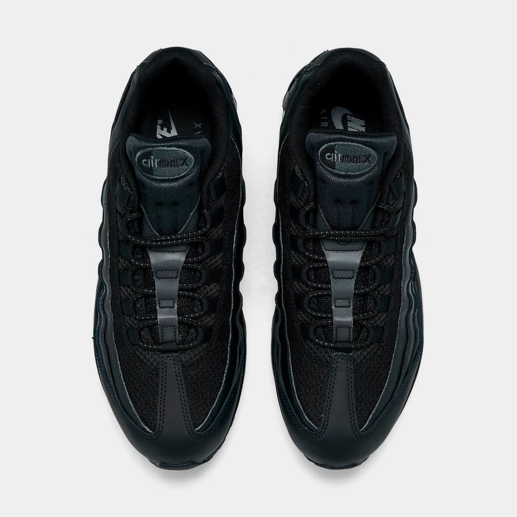 Men's Layered Leather Mesh Sneakers