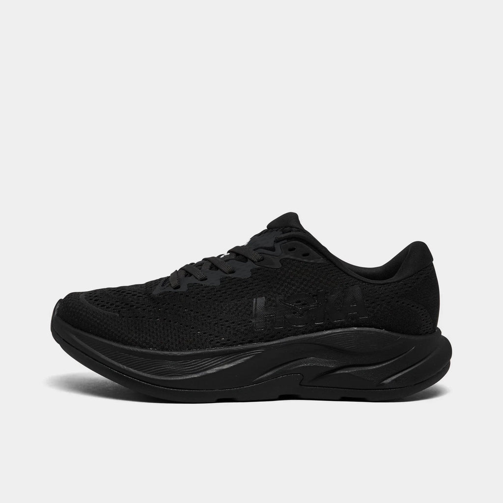 Women's Jacquard Knit Running Shoes - Black